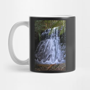 Distorted Tasmanian landscape Mug